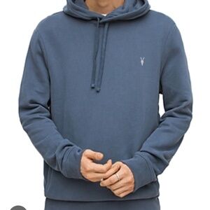 All Saints Blue Hoodie